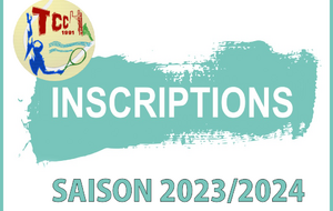 Inscriptions 2023/2024